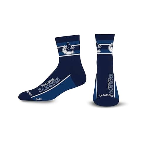 Vancouver Canucks Quarter Socks