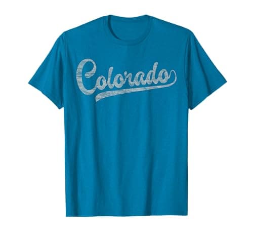 Vintage Rocky Mountains Baseball T-Shirt