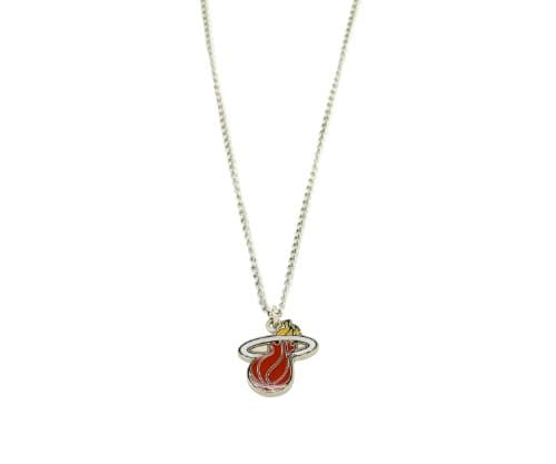 Miami Heat Logo Necklace