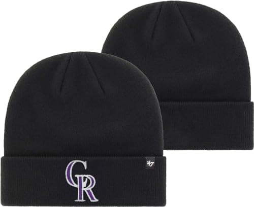 Colorado Rockies Cuffed Knit Beanie