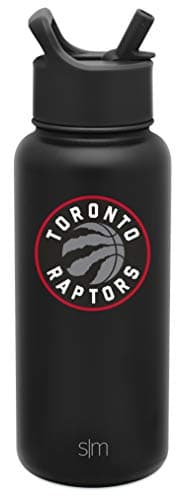 Toronto Raptors Insulated Water Bottle with Straw