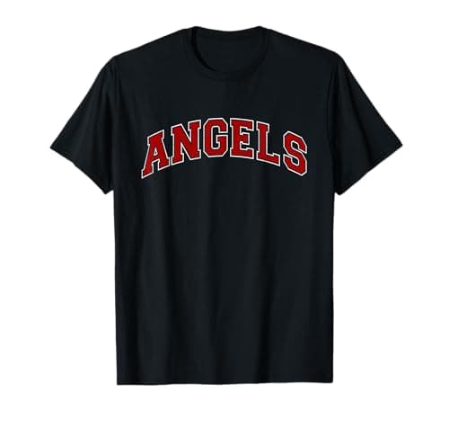 Vintage Angels Athletic T-Shirt