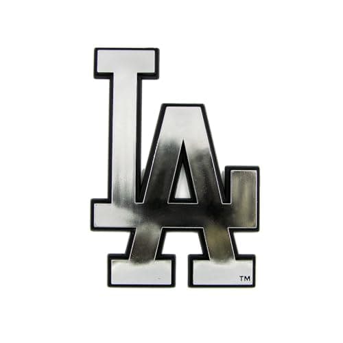 Los Angeles Dodgers Chrome Car Emblem