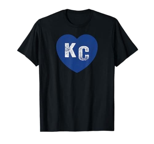 KC Blue Heart T-Shirt