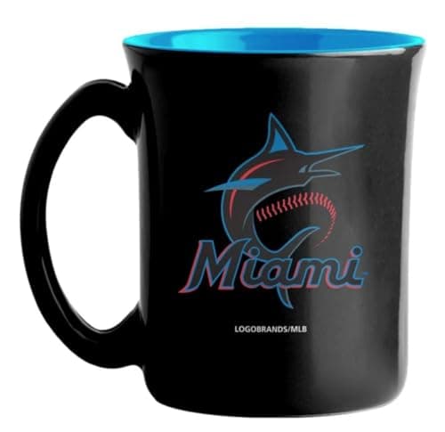 Miami Marlins Two-Toned Cafe Mug