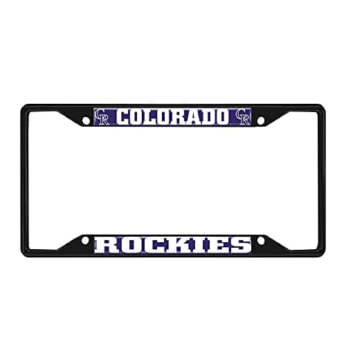 Colorado Rockies License Plate Frame