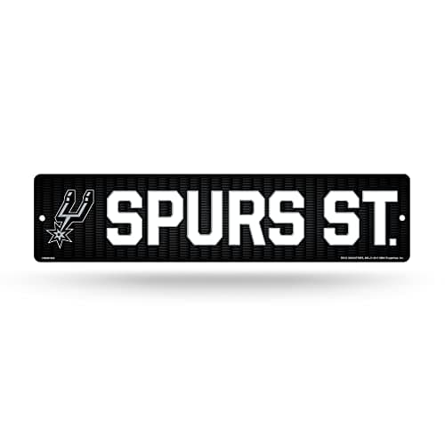 San Antonio Spurs Plastic Street Sign