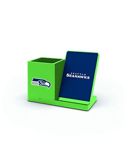 Seattle Seahawks Wireless Charger & Organizer