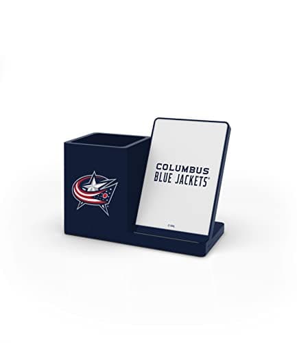 Columbus Blue Jackets Wireless Charger & Organizer