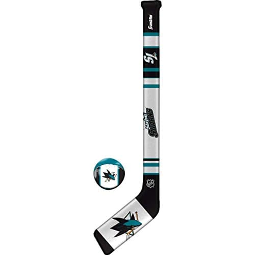 San Jose Sharks Mini Soft Hockey Stick Set