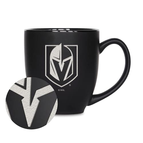 Vegas Golden Knights 15oz Matte Black Mug