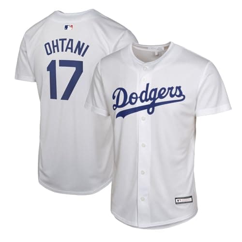 Shohei Ohtani Dodgers Youth White Jersey