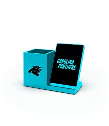 Carolina Panthers Wireless Charger and Organizer