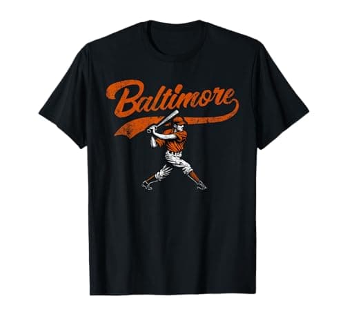 Retro Baltimore Baseball T-Shirt