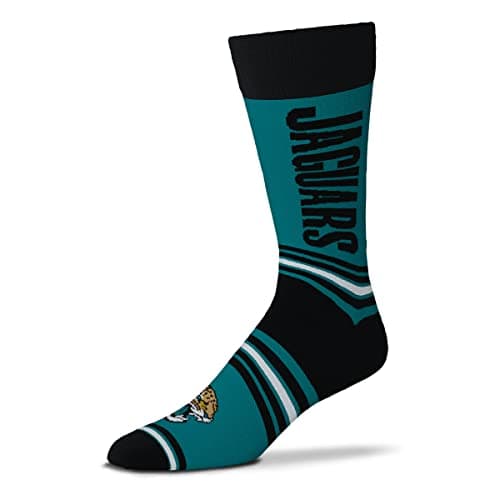 Jacksonville Jaguars Go Team Dress Socks