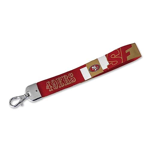 San Francisco 49ers Wrist Lanyard Key Chain