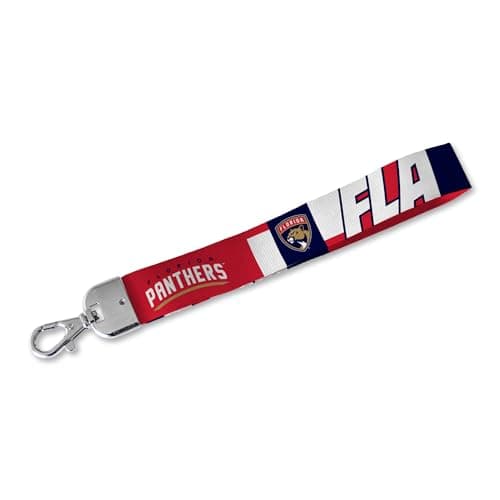 Florida Panthers Wrist Lanyard Keychain