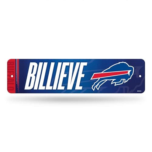 Buffalo Bills Metal Street Sign