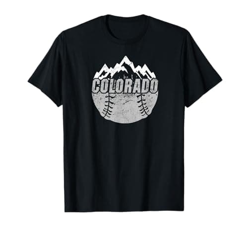 Rocky Mountains Baseball T-Shirt