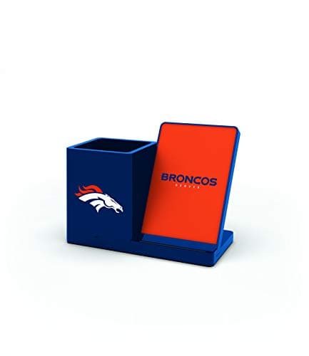 Denver Broncos Wireless Charger and Organizer