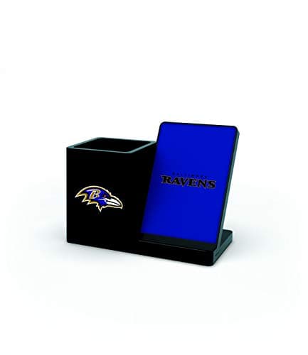 Baltimore Ravens Wireless Charger and Organizer