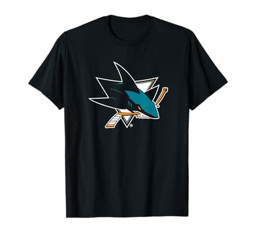 San Jose Sharks Icon Black T-Shirt