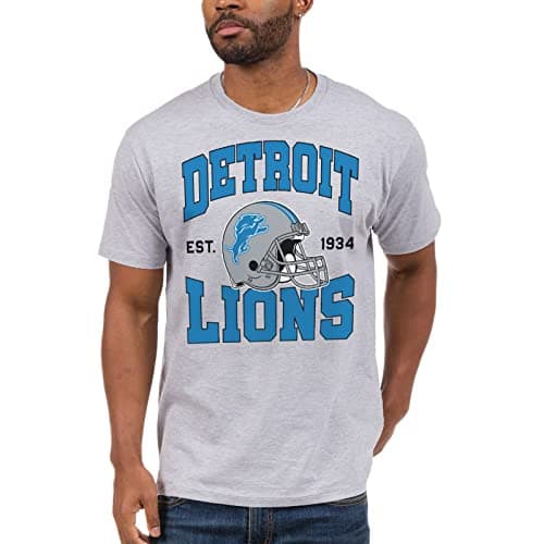 Detroit Lions Team Helmet T-Shirt