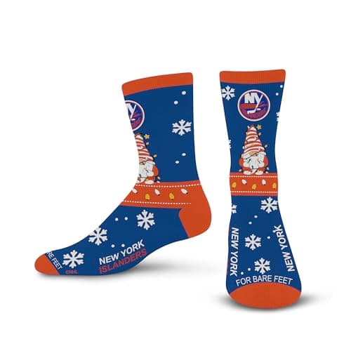 New York Islanders Holiday Sweater Gnome