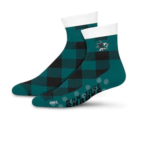 San Jose Sharks Plush Cabin Socks