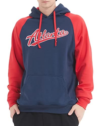 Atlanta Baseball Embroidered Hoodie