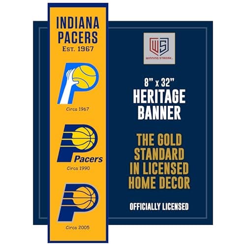 Indiana Pacers Heritage Banner