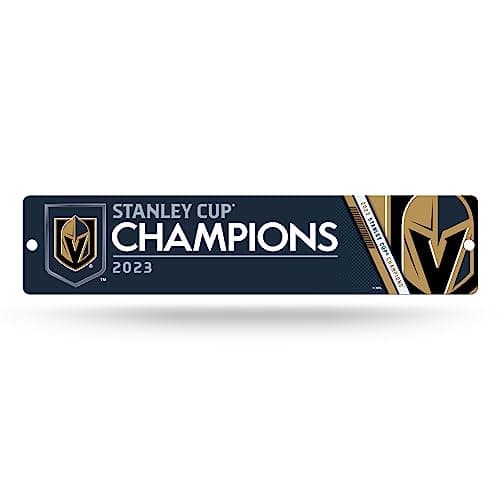 Vegas Golden Knights 2023 Champions Street Sign