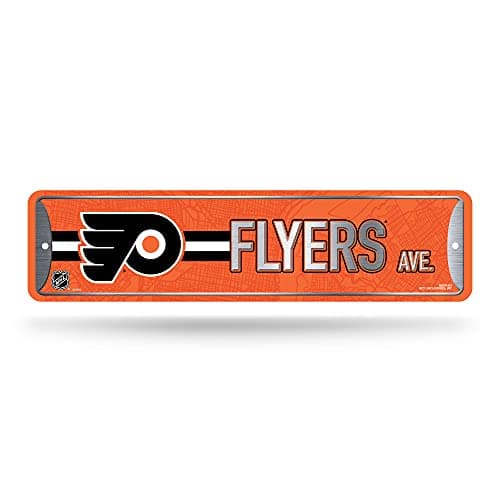 Philadelphia Flyers Metal Street Sign