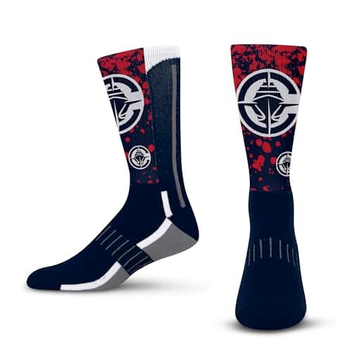 Los Angeles Clippers Splatter Logo Crew Socks