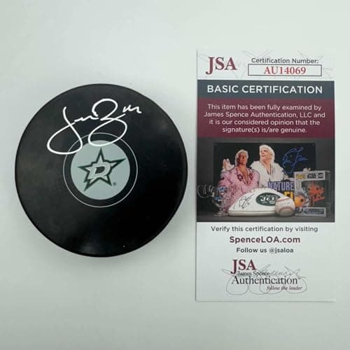 Jamie Benn Signed Hockey Puck