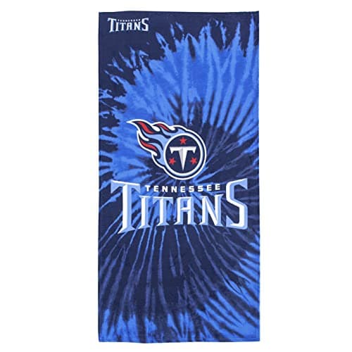 Tennessee Titans Psychedelic Beach Towel