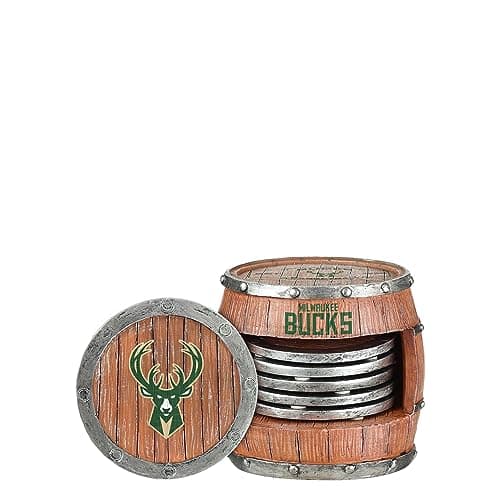 Milwaukee Bucks Coaster Set