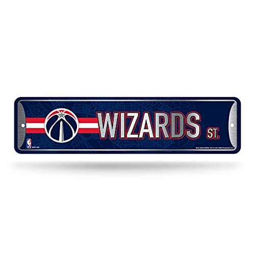 Washington Wizards Metal Street Sign