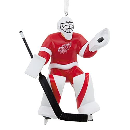 Detroit Red Wings Goalie Ornament