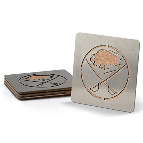 Buffalo Sabres Stainless Steel Coasters