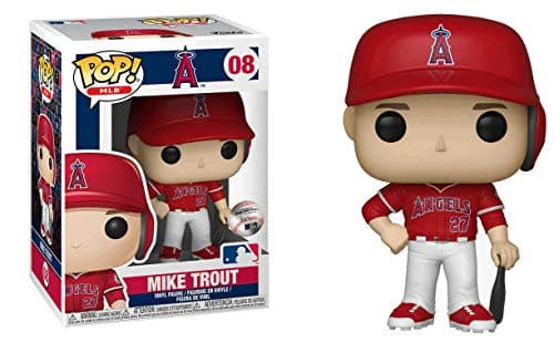 Mike Trout Away Jersey Action Figure