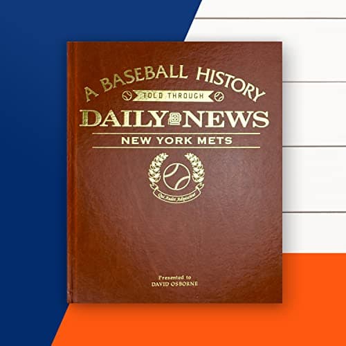 New York Mets Personalized History Book