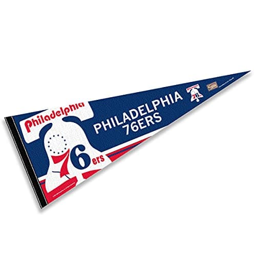 Philadelphia 76ers Retro Pennant Flag