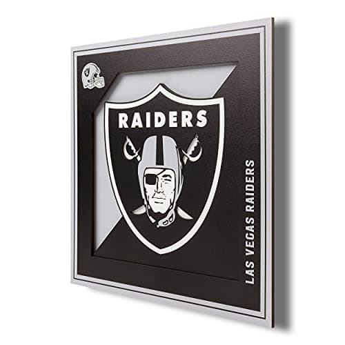 Las Vegas Raiders 3D Logo Wall Art