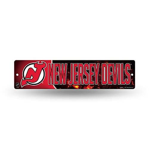 New Jersey Devils Plastic Street Sign