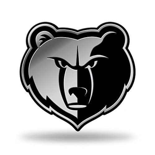 Memphis Grizzlies Chrome Auto Emblem