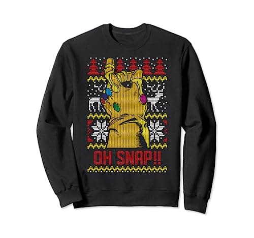 Thanos “Oh Snap” Ugly Christmas Sweater