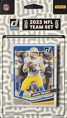 Los Angeles Chargers 2023 Donruss Team Set