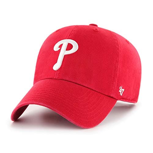 Phillies Adjustable Hat, Red