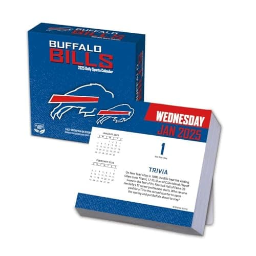 Buffalo Bills 2025 Box Calendar